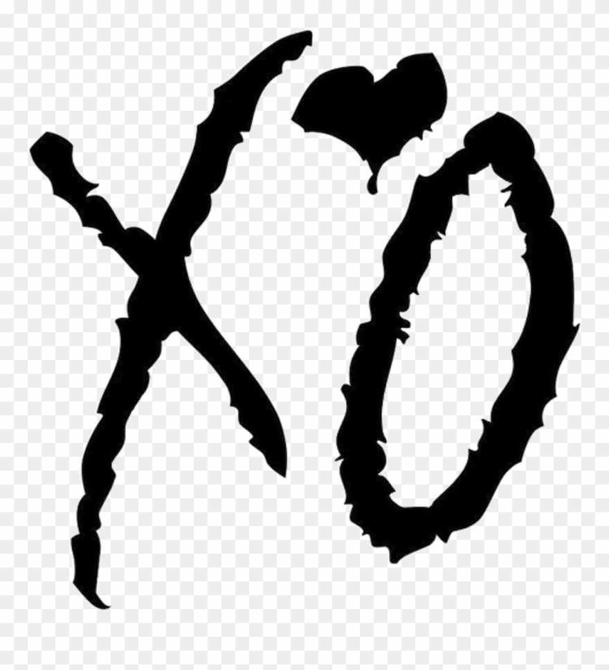 Xo Theweeknd Stickers Music Rap Ovoxo Logo Xotourlife - Xo Decal Clipart