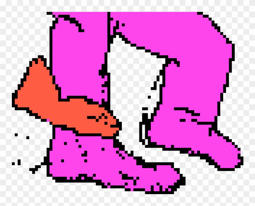 Idk Looks Like A Fish Biting Legs Clipart