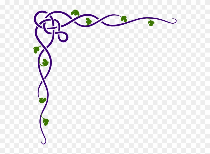 Free Scroll Borders Clip Art - Png Download