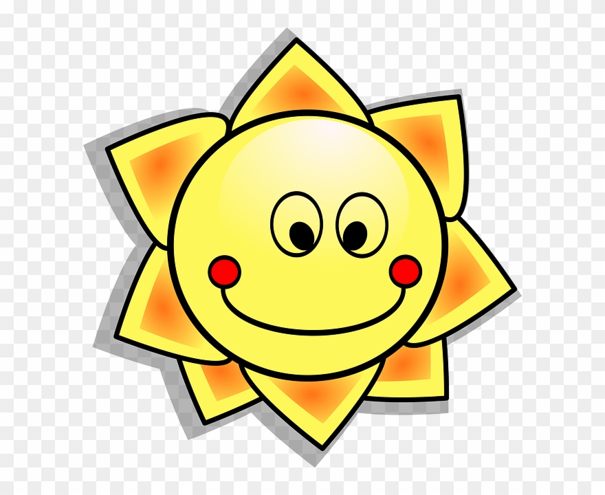Sun Cartoon Clipart