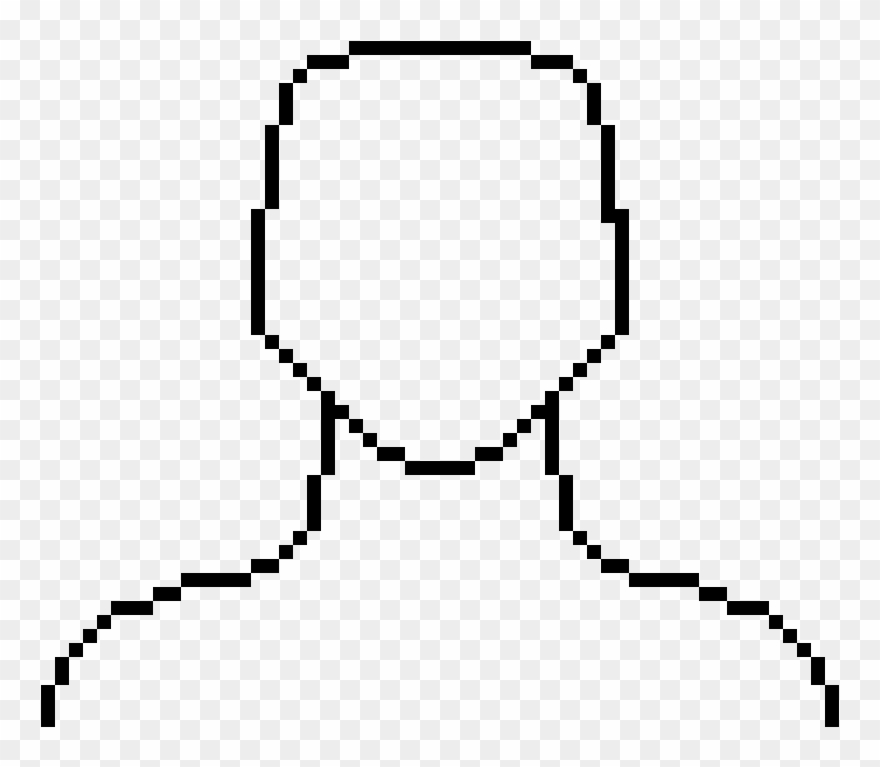 Bust Blank - 8 Bit Video Game Controller Clipart