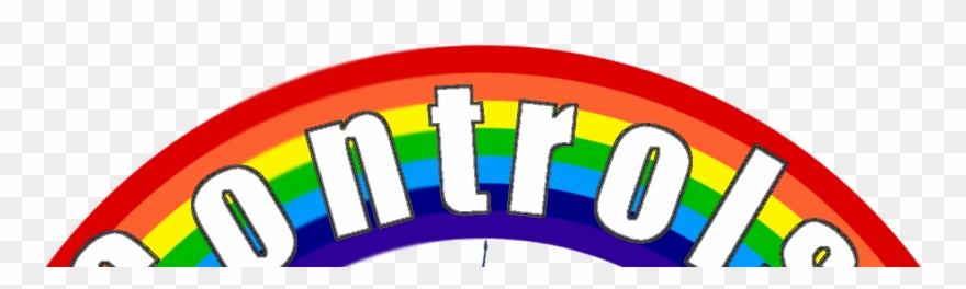 Also Open The Door Before Doing Stuff - Colourful Rainbow Clipart - Png Download