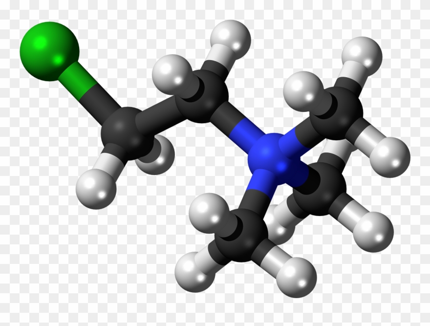 Chlormequat Cation Ball - Asparagine Ball And Stick Clipart