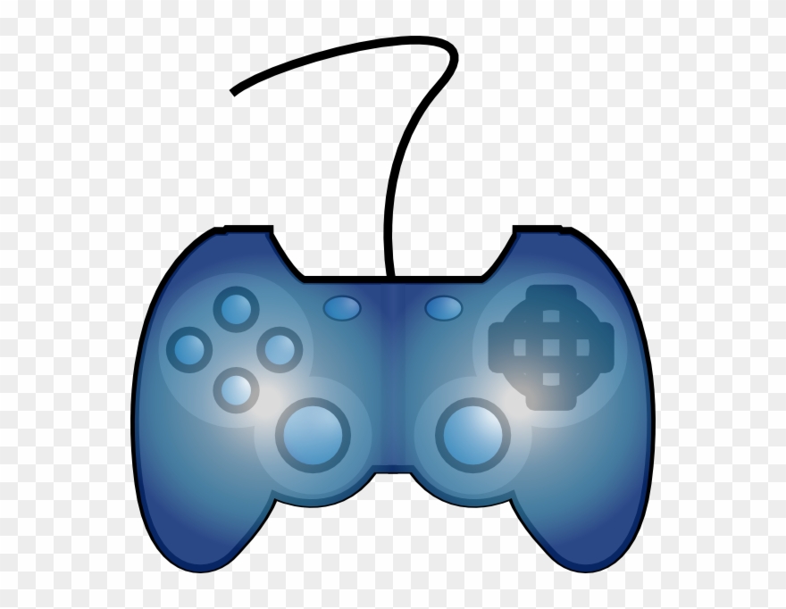 Console Controller And Controler Clipart Of Ratio, - Video Games Clip Art - Png Download