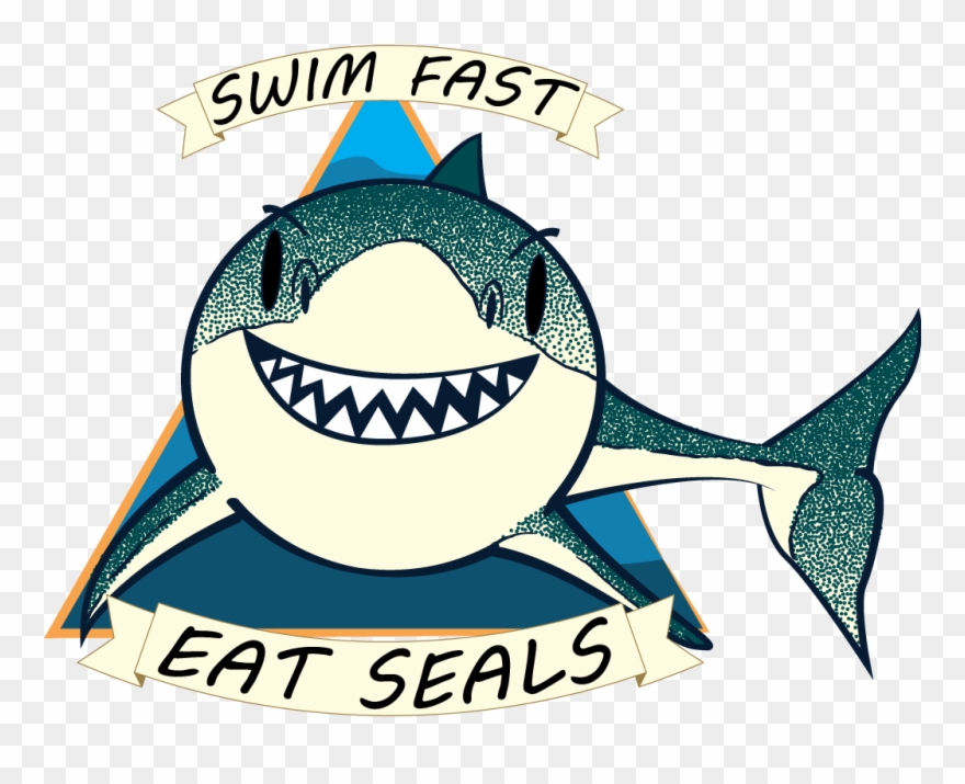 Getting Ready For Shark Week - Great White Shark Clipart