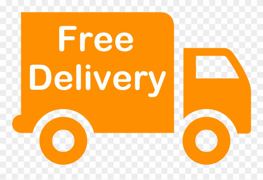 Free Delivery Truck - Circle Clipart