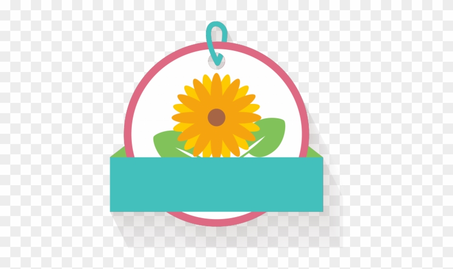 Turquoise Clipart Chrysanthemum - Tag Girassol Png Transparent Png