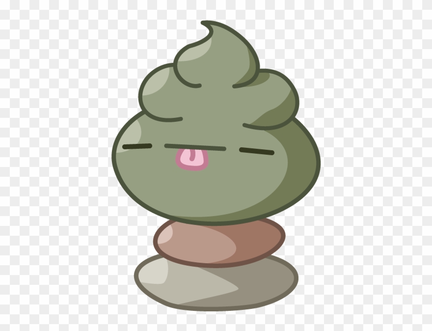 Zen Rock Spoopy - Cartoon Clipart