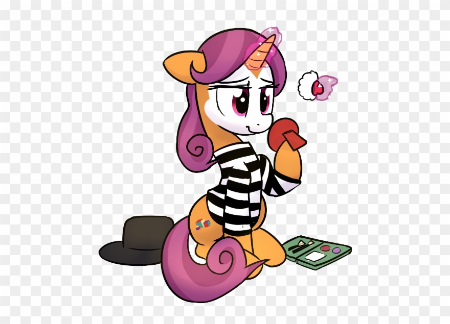 Tallaferroxiv, Makeup, Mime, Newbie Artist Training - Cartoon Clipart