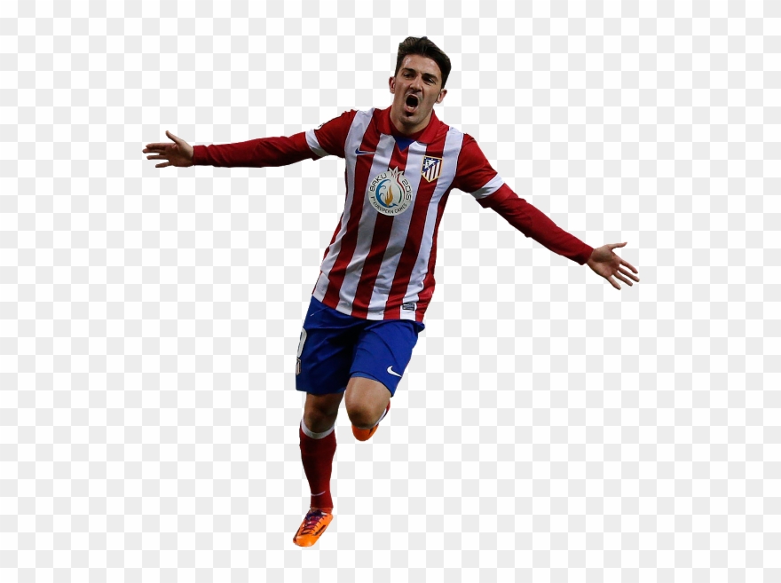 David Villa Png Image - Football Players Png Clipart