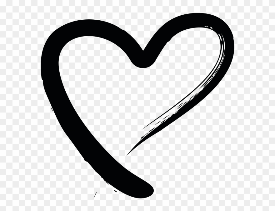 Hand Drawn Heart - Heart Clipart