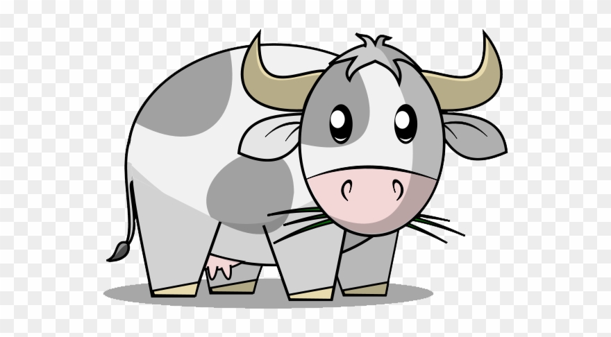 Clipart Of Commons, Cow To And Cow That - Cartoon - Png Download