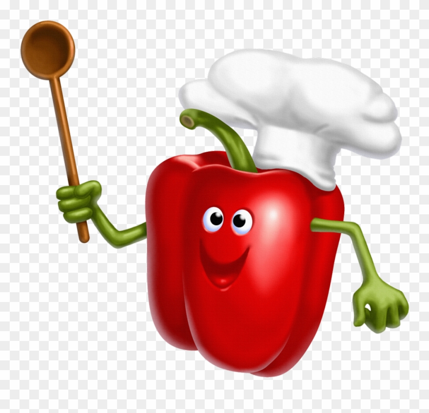 Clip Art, Bell Pepper, Album, Kid Crafts, Fruit Legume, - Cartoon Bell Pepper Clipart - Png Download