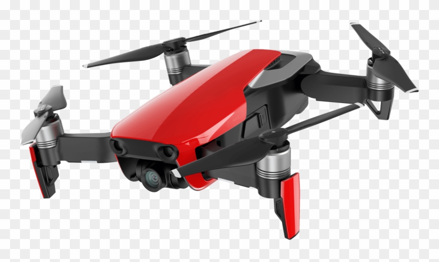 Dji Mavic Air Red Drone - Dji Mavic Air Red Clipart