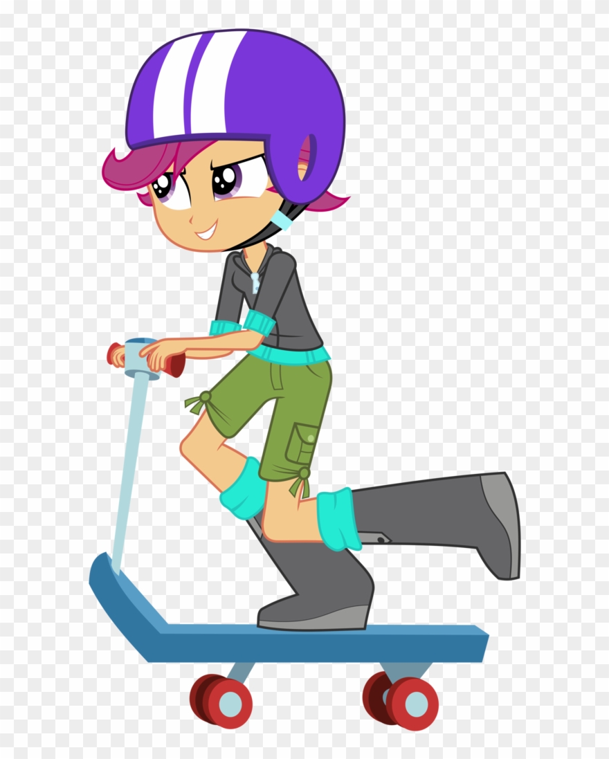 633 X 1024 4 My Little Pony Scootaloo Girl Clipart Pinclipart