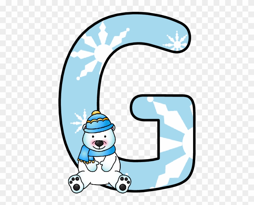 Grandson❤️ - Alfabeto Winter De Kid Clipart