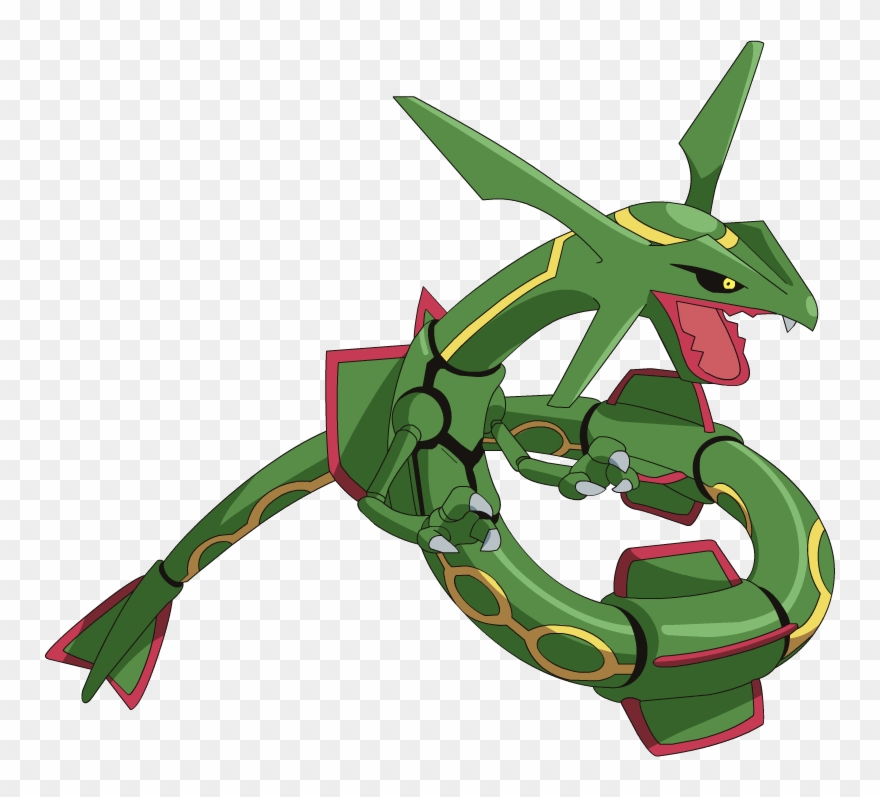 Rayquaza - Pokemon Rayquaza Png Clipart