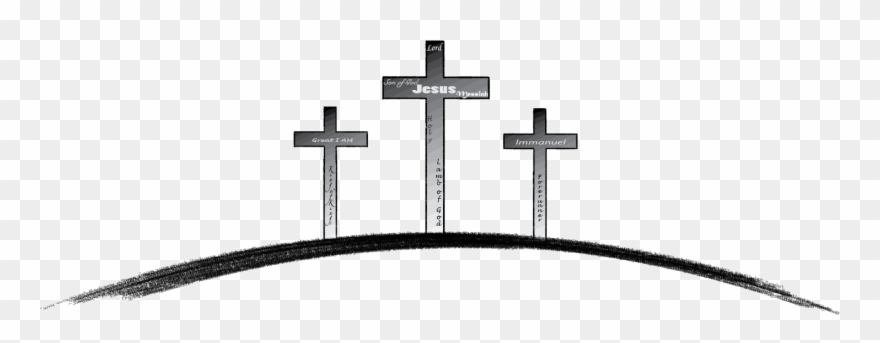 3 Crosses Png - Cross Clipart