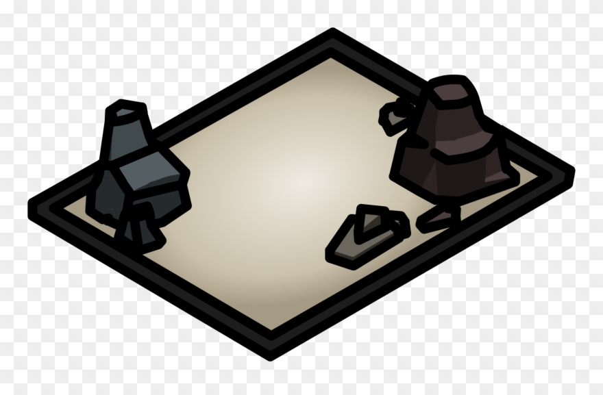 Rock Garden - Picture Frame Clipart