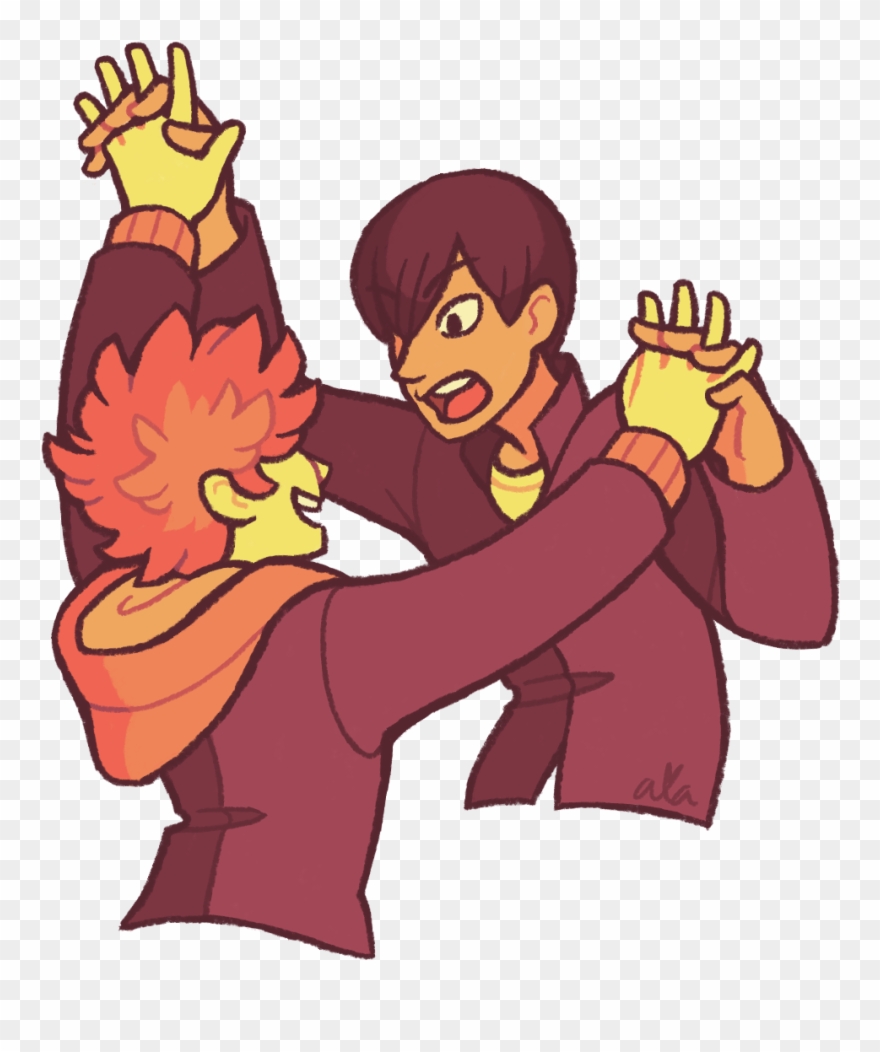 Sometimes They High Five But They're So Excited Talking - Cartoon Clipart