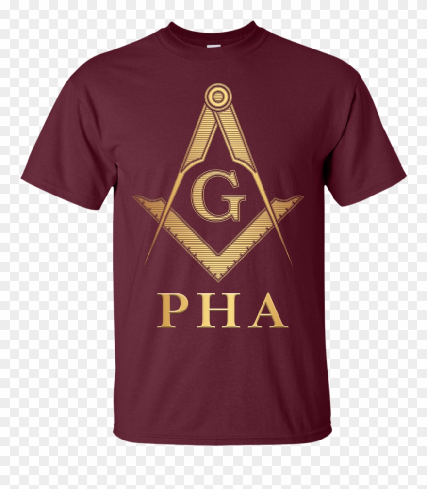 Mens Pha Freemason Prince Hall Mason Masonic Apparel - Shirt Clipart