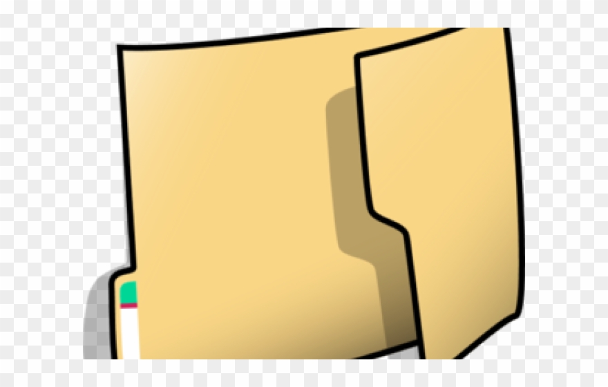 Folders Clipart Messy - Png Download