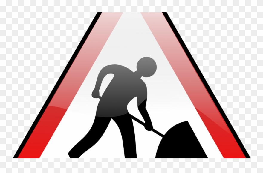 Under Construction - Men At Work Symbol Clipart