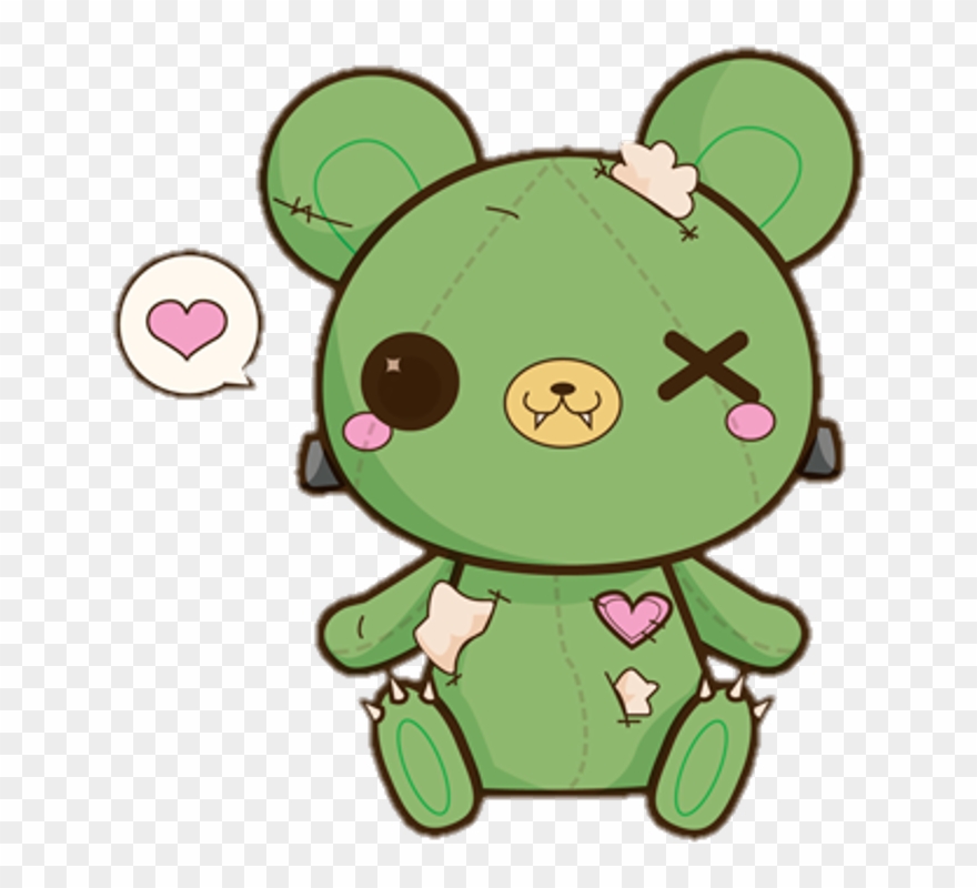 Zombie Bear Clipart