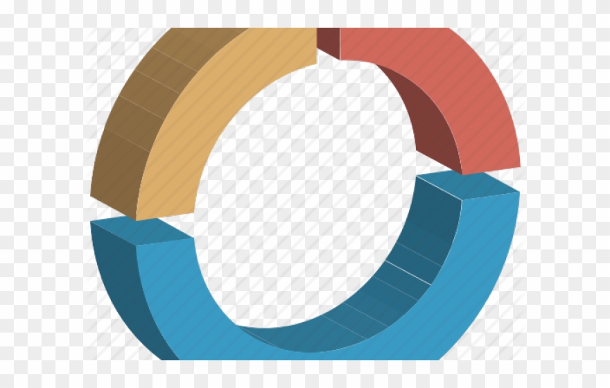 Graph Clipart Economics Graph - Circle - Png Download