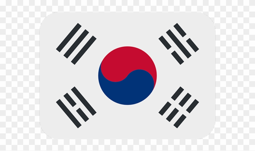 Bandeira Da Coreia Do Sul Clipart