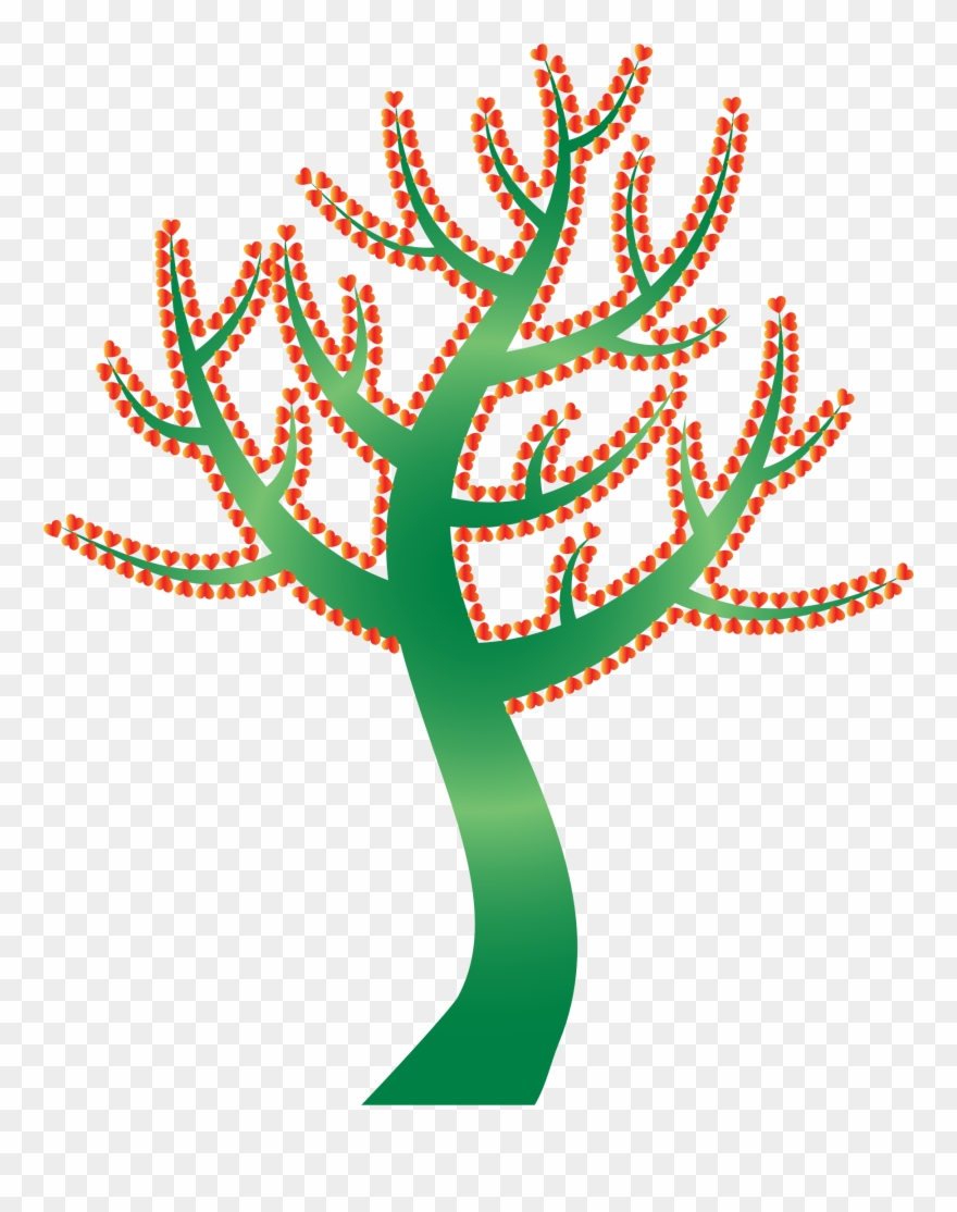 Big Image - Arbol Con Papel Madera Clipart