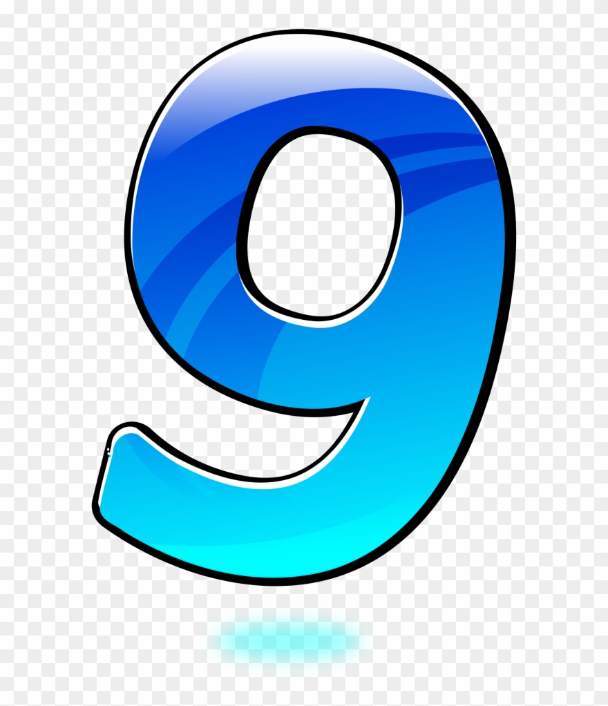 Cliparts Percent Of - Clipart Of Nine - Png Download