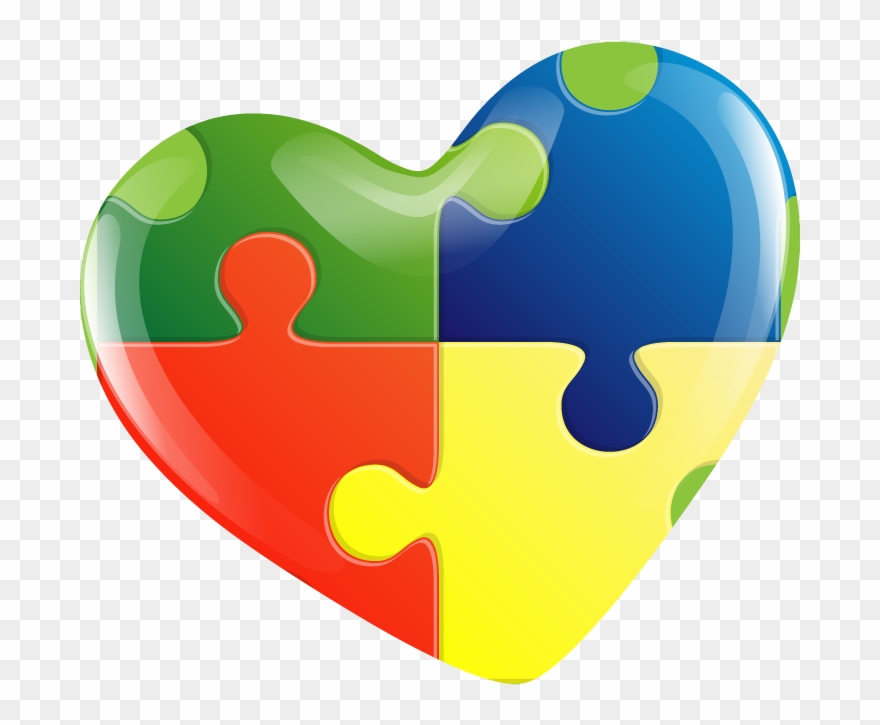 Graphic Black And White Download Information Healthwise - Autism Heart Logo Png Clipart