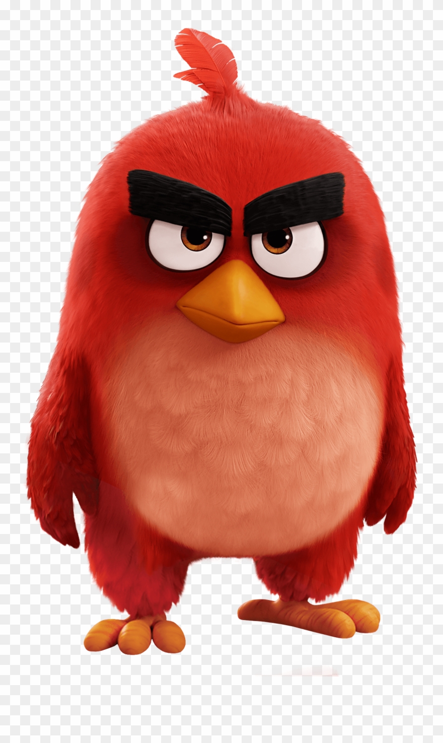 Angry Bird Movie Red Bird Clipart