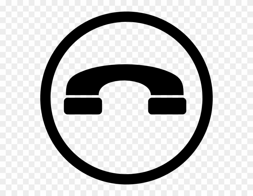 Handset Clip Art At - Phone Handset - Png Download