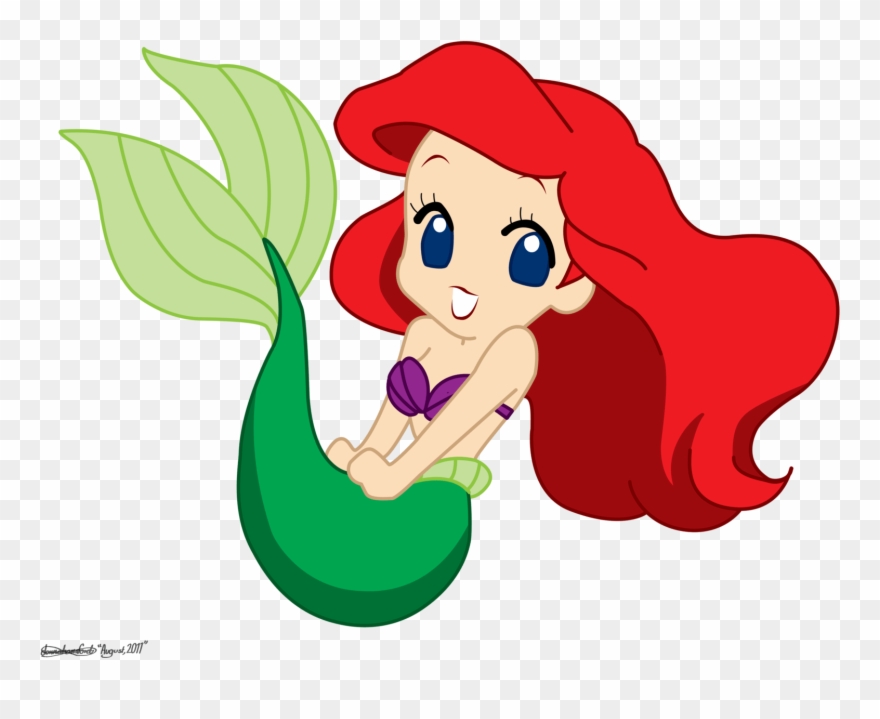 Little Mermaid Iphone Clipart - Disney Princess Cartoon Drawing - Png Download