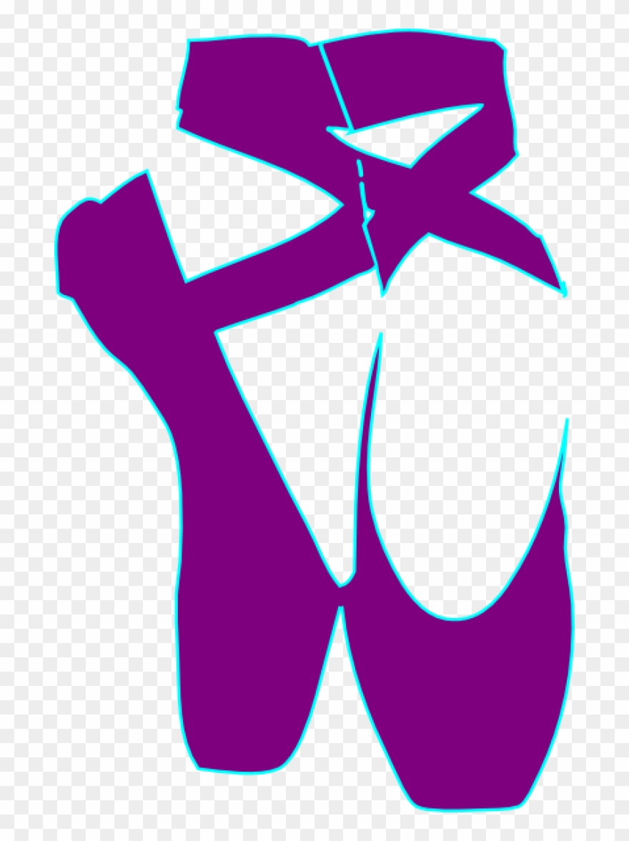 Permalink To Pointe Shoes Clipart - Ballet Pointe Shoes Cartoon - Png Download