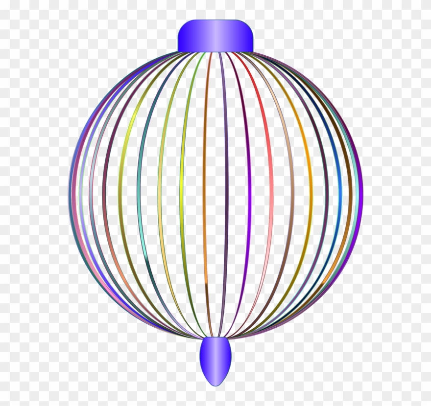 Line Symmetry Point Purple Balloon - Circle Clipart