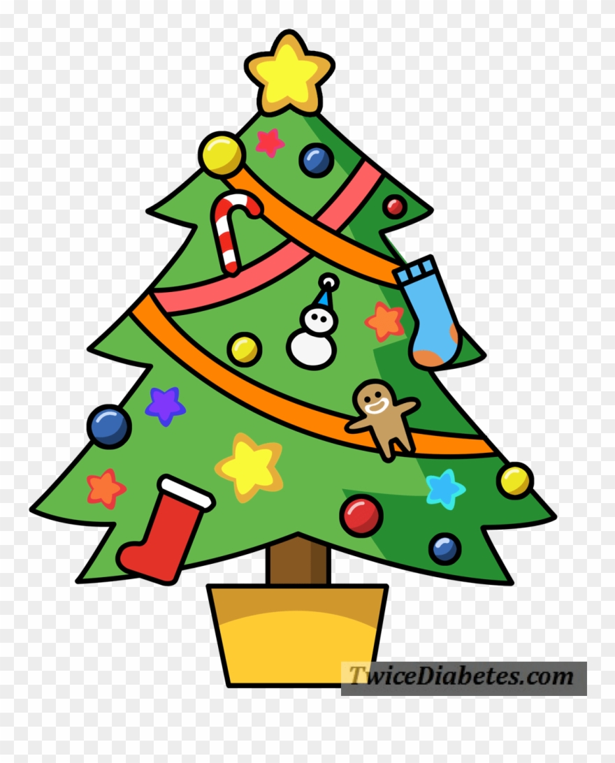 D-dad, Blogger, And Activist Bennet Dunlap Agreed, - Christmas Tree Cartoon Cute Clipart