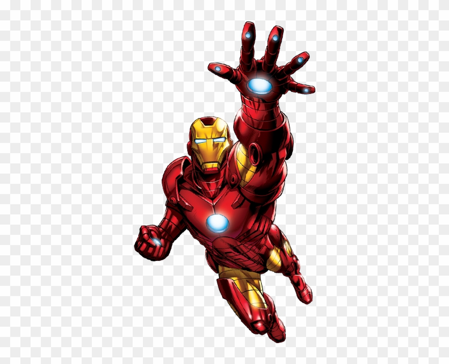 Iron Man Clipart Marvel Comic - Iron Man Comic Png Transparent Png