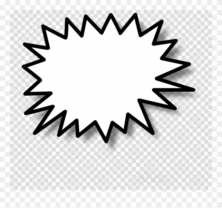 Spiky Speech Bubble Png Clipart