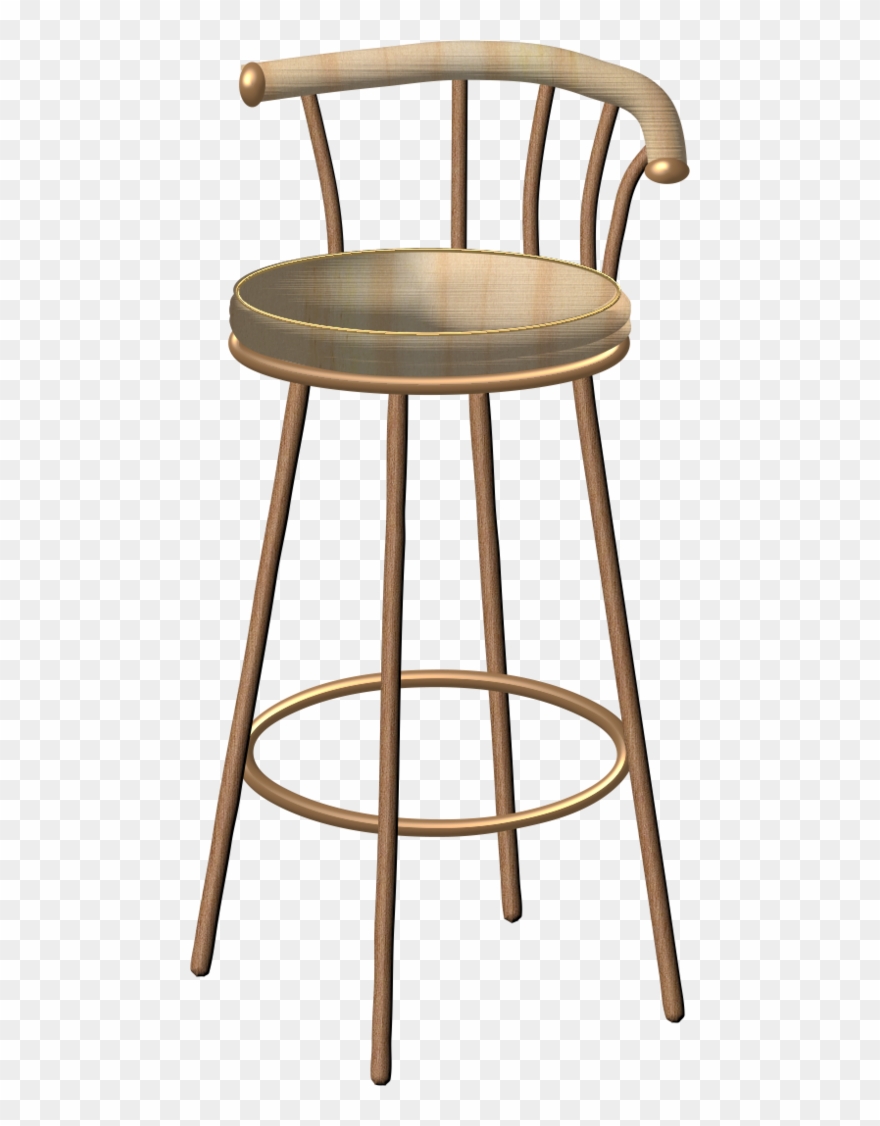 Chaises / Chairs Art Furniture, Clipart, Sillas, Muebles - Bar Stool - Png Download