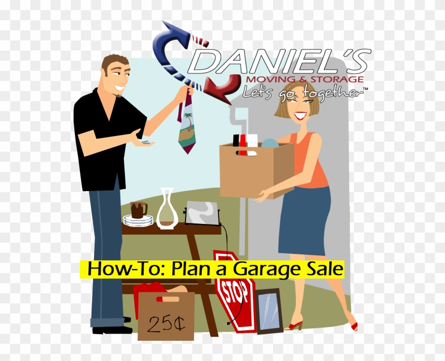 Garage Clipart Cluttered Garage - Garage Sale - Png Download