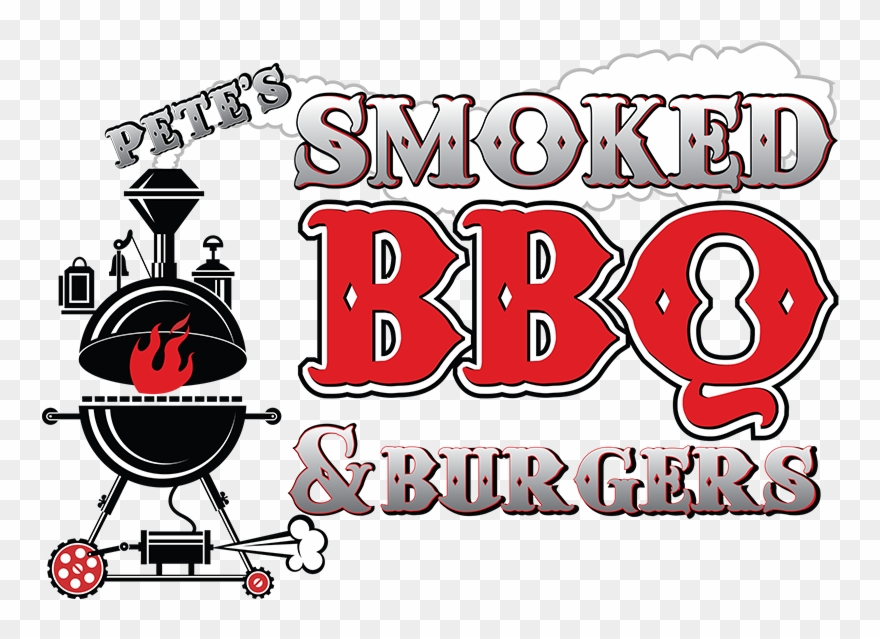 Png Black And White Library Barbecue Clipart Grill - Petes Bbq And Burgers Transparent Png