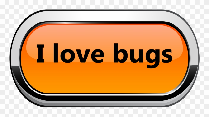 I Love Bugs - Sign Clipart
