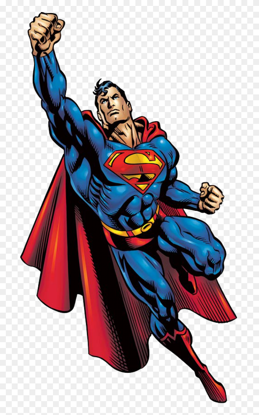 Superman Clipart Strong - Superhero Superman - Png Download