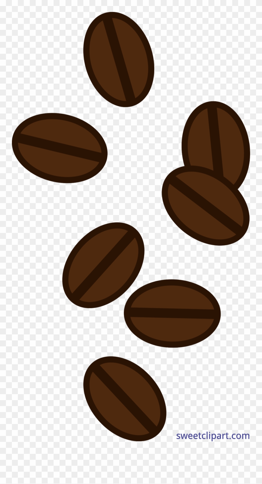 Picture Transparent Library Coffee Beans Clipart - Clip Art Coffee Beans - Png Download