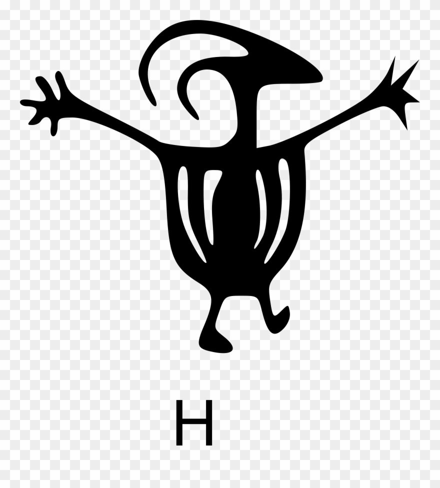 Wall Pattern Art Southwest Petroglyph Decals Decor - Petro Clipart