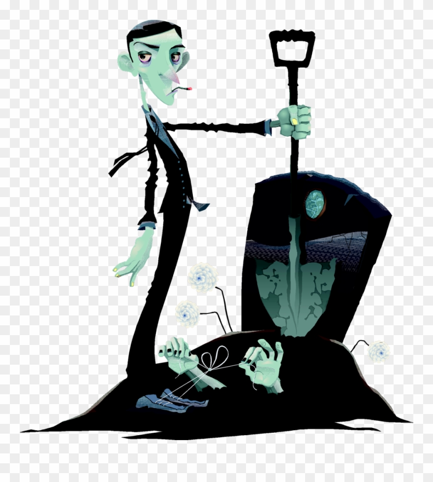 Digger Dead Ringer Hoodie Custom Men S - Halloween Zombies Clipart Png Transparent Png