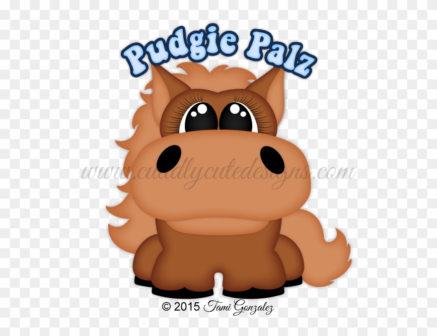 Pudgie Palz-horse - Horse Clipart